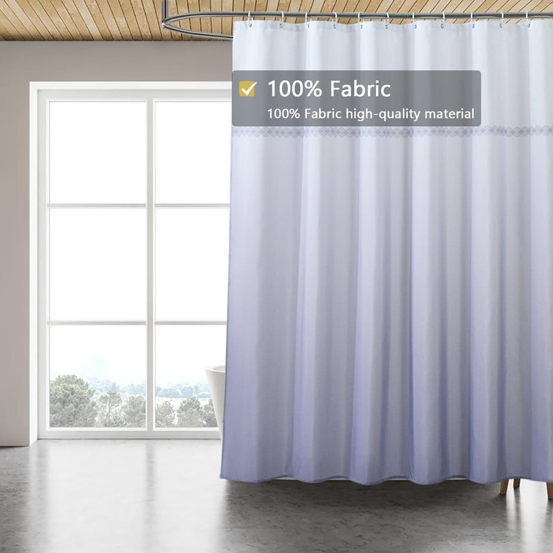LLSCL Fabric Shower Curtain Liner with Magnets, Waterproof Hotel Quality, 72 x 72 Machine Washable - Image 5